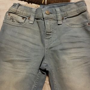 Boys weathered slim POLO jeans - Grey